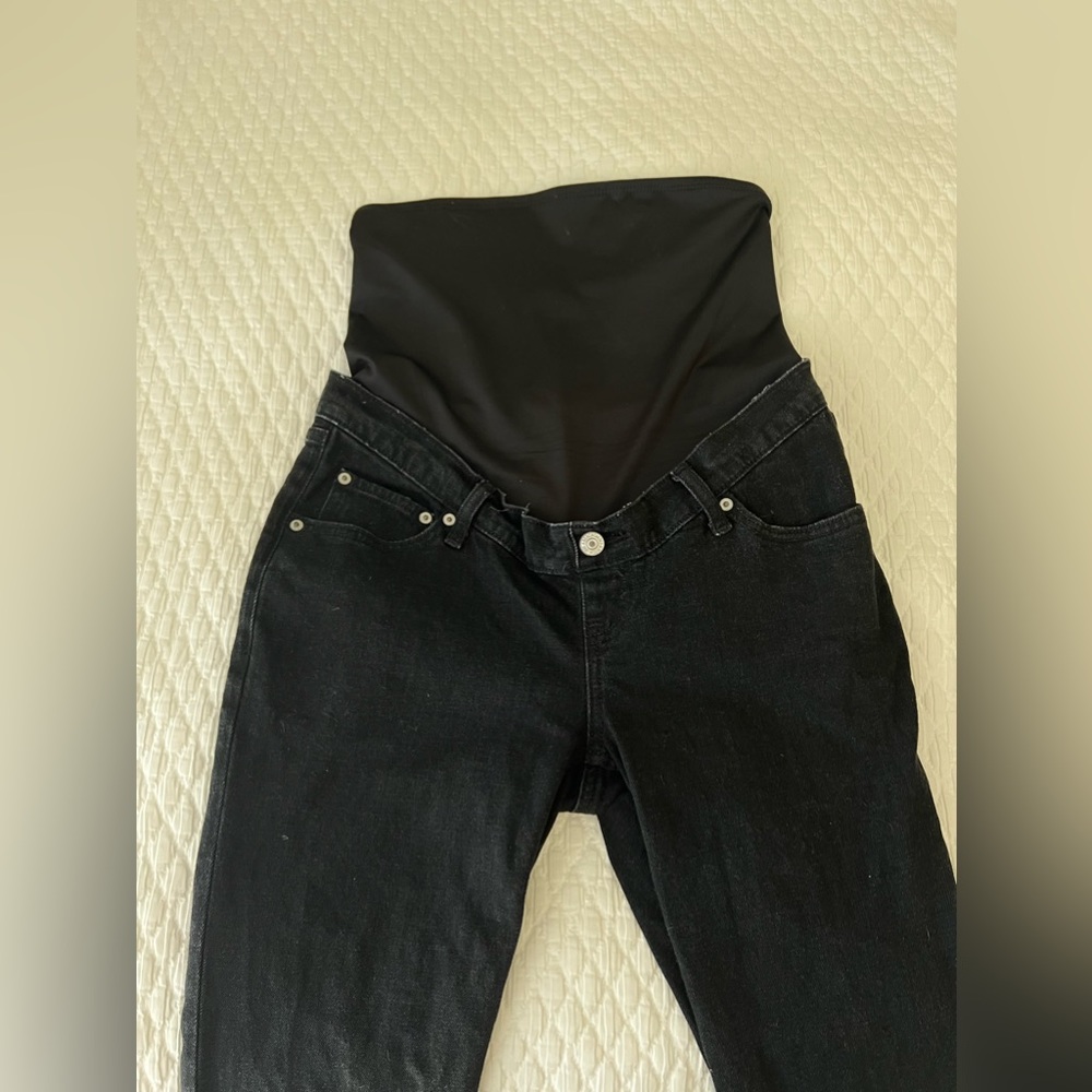 Abercrombie Maternity Ankle Straight Jean - Picture 2 of 4